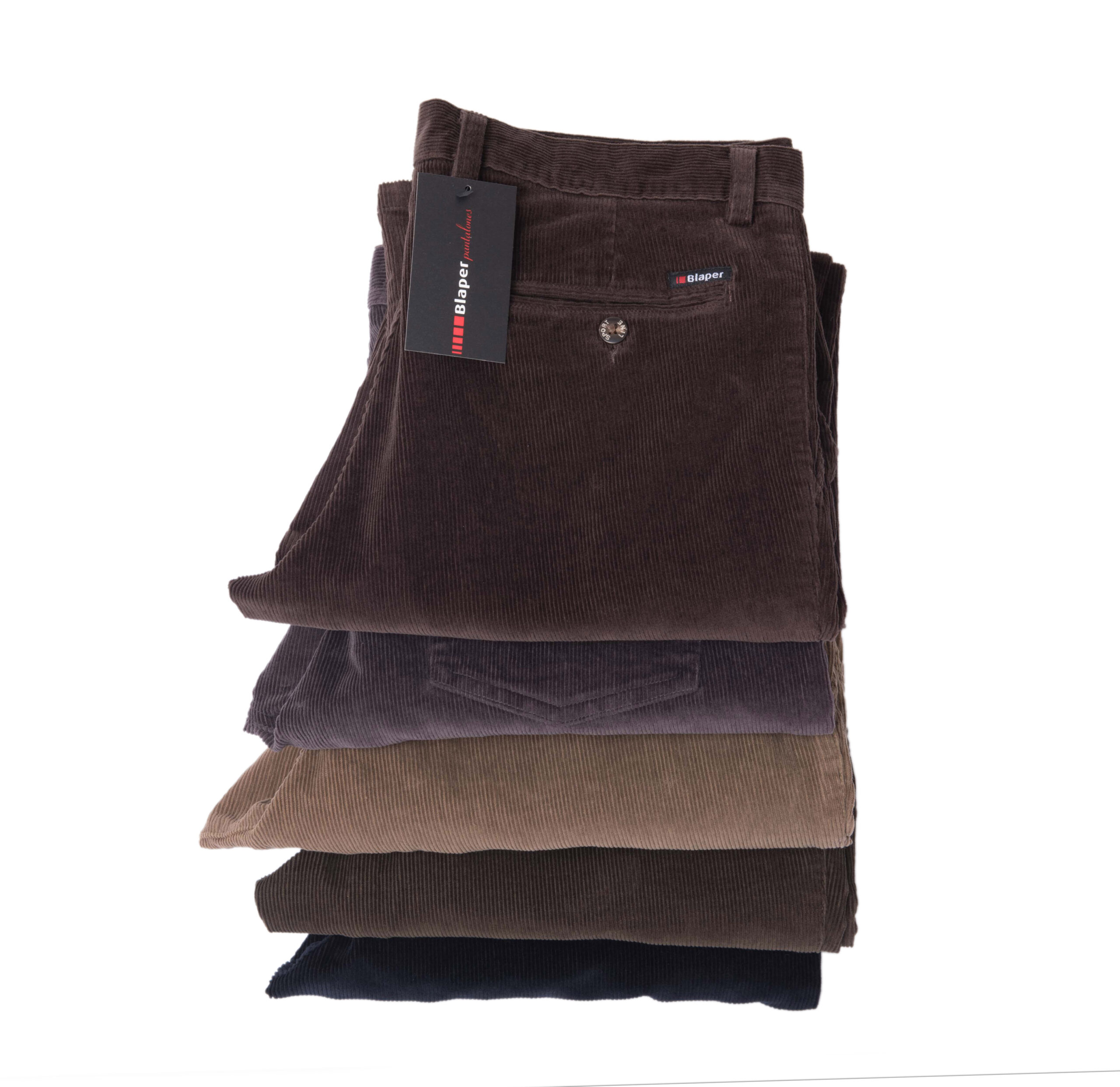 Pantalón chino pana elástica - Imagen 2