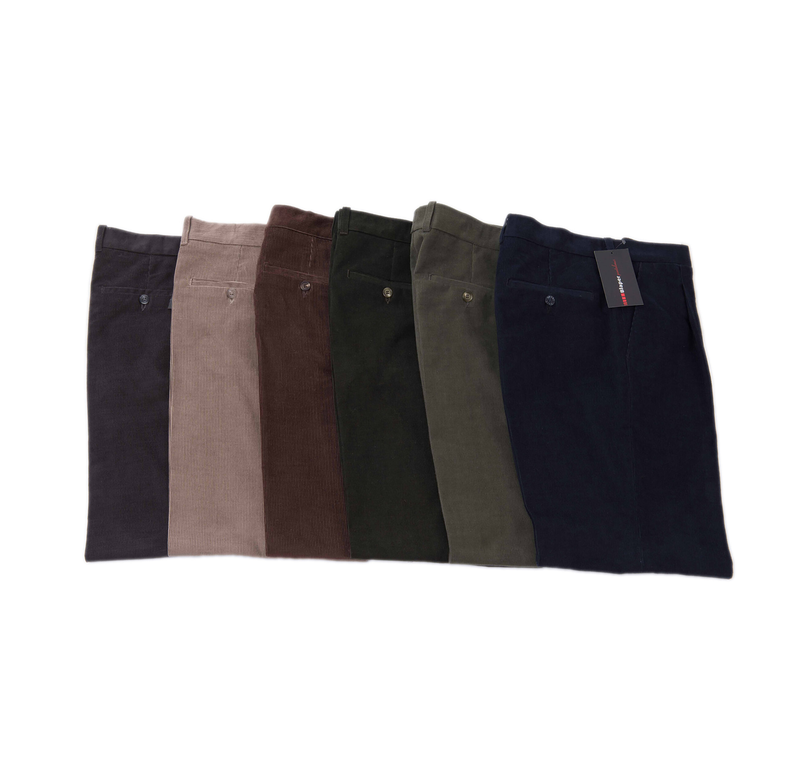 Pantalón de pana fina pinzas - Imagen 3